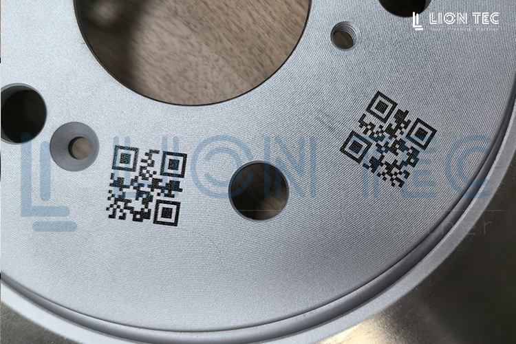 UV噴碼機助力汽車行業在剎車盤上噴印高附著二維碼